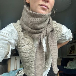 PDF file for crochet pattern (english), Estrid shawl