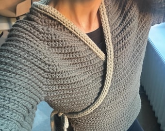 PDF file for crochet pattern (english), Vega wrap