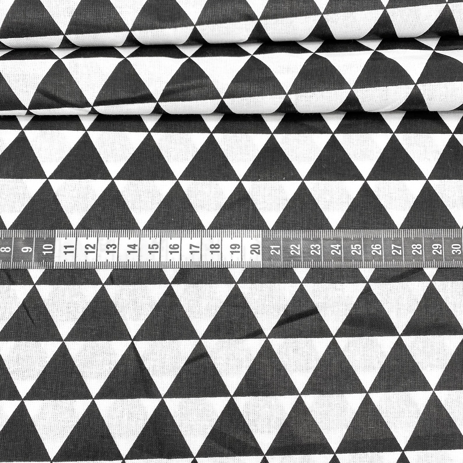 Tessuto geometrico. Tessuto di cotone leggero