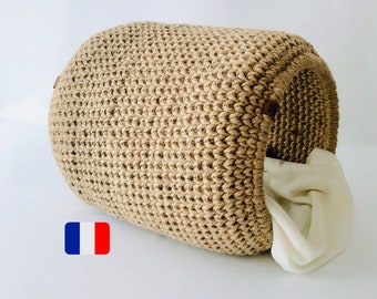 Modèle Niche pour Chat au Crochet - Panier pour chat au crochet - Tuto Crochet en français - Patron crochet facile - Fichier Pdf