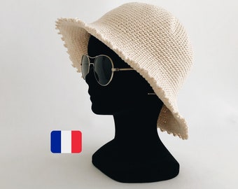 Women's Crochet Hat - Easy Crochet Tutorial - For Beginners - Pdf File - In French