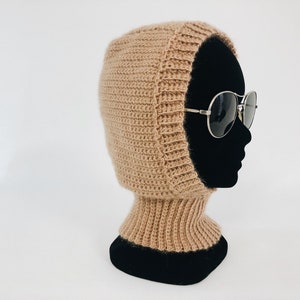Crochet Balaclava Pattern - Special Beginner - Crochet Hood Pattern - Files Pdf & Videos - Crochet English Pattern - Women Size