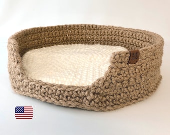 Crochet Cat Bed Pattern - Easy crochet pattern - Files Pdf - In English