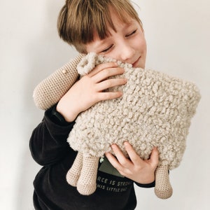 Crochet Pillow Pattern Beginner crochet pattern Sheep crochet In English Pdf Files image 5