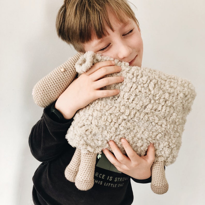 Crochet Pillow Pattern Beginner crochet pattern Sheep crochet In English Pdf Files image 5