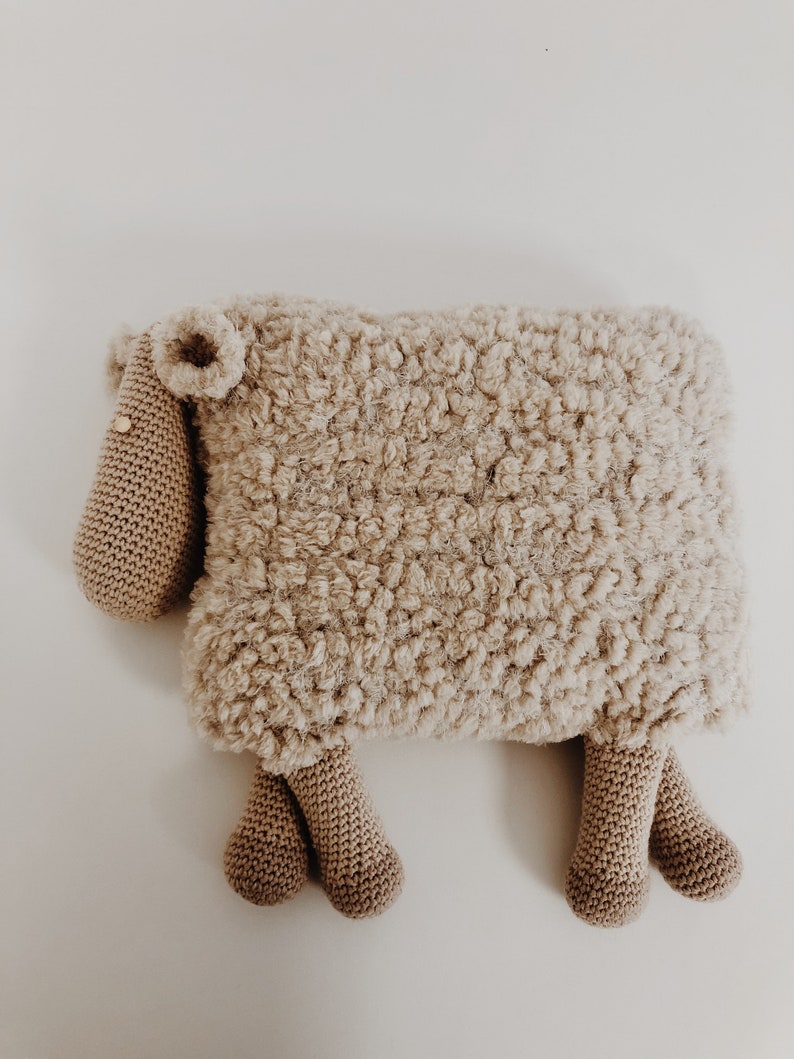 Crochet Pillow Pattern Beginner crochet pattern Sheep crochet In English Pdf Files image 3