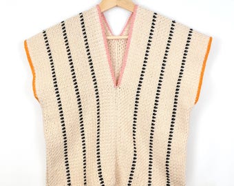 Tank Top Crochet Pattern - Striped Crochet tank Top Pattern Women - Tank Top OLIVA - Women Size (S to XXL) - Pdf Files in English & French