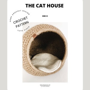 Crochet Cat Bed & Cat Pillow Pattern In English Pdf Files image 10