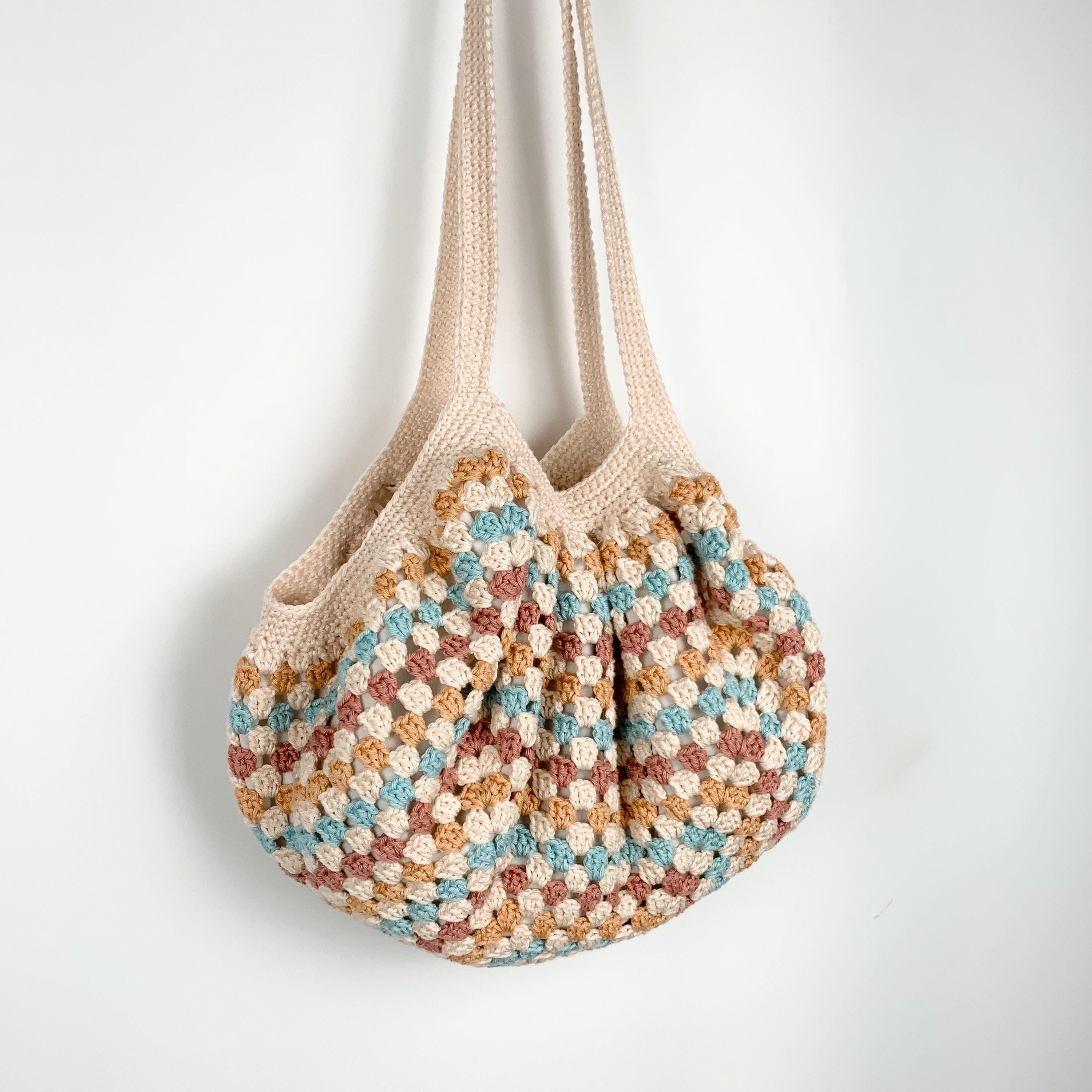Granny Square Market Bag Pattern