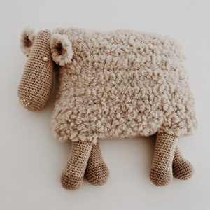 Crochet Pillow Pattern Beginner crochet pattern Sheep crochet In English Pdf Files image 7