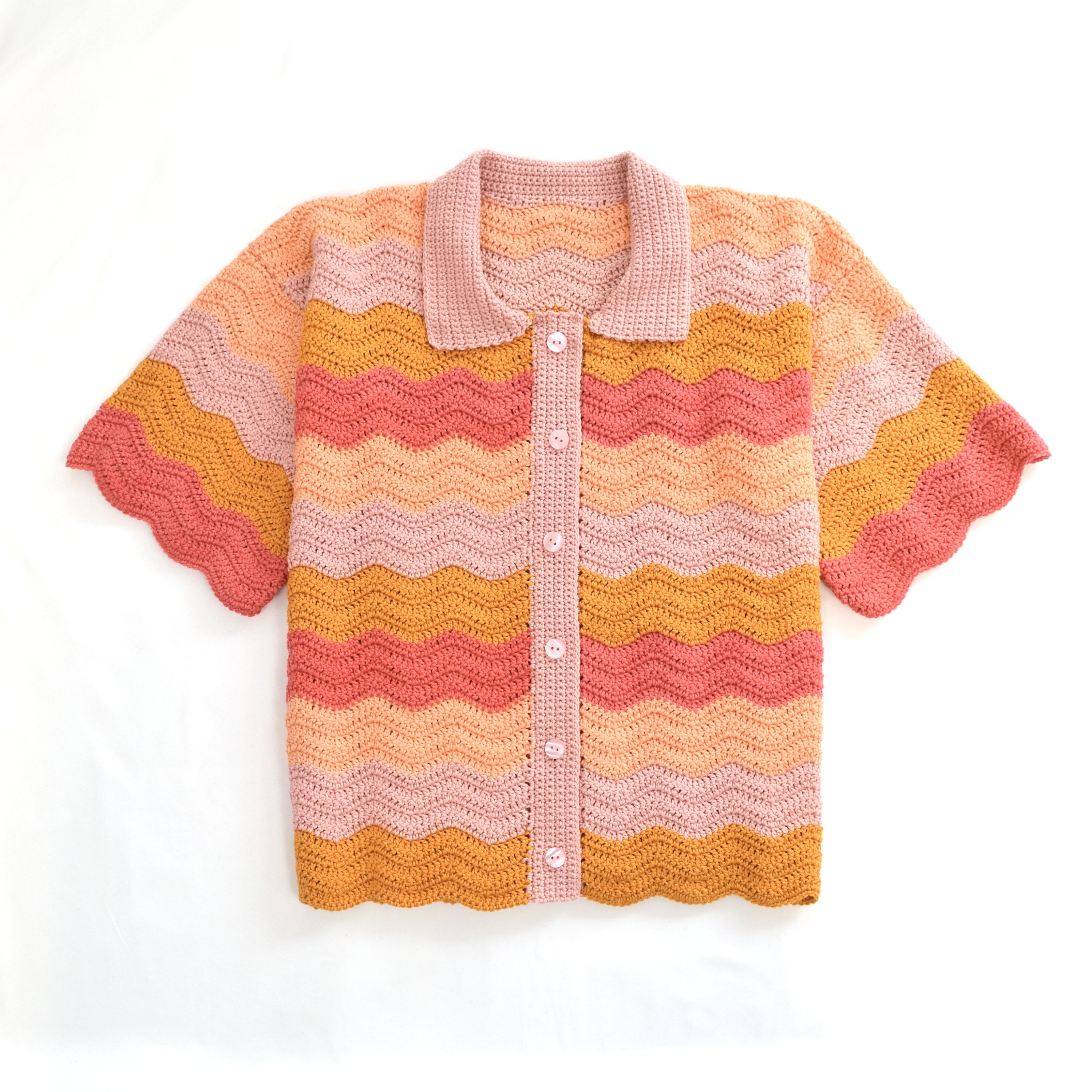 soorploom つけ襟　crochet collar かぎ針で編む【つけ襟】baby&kidsサイズ / crochet coller