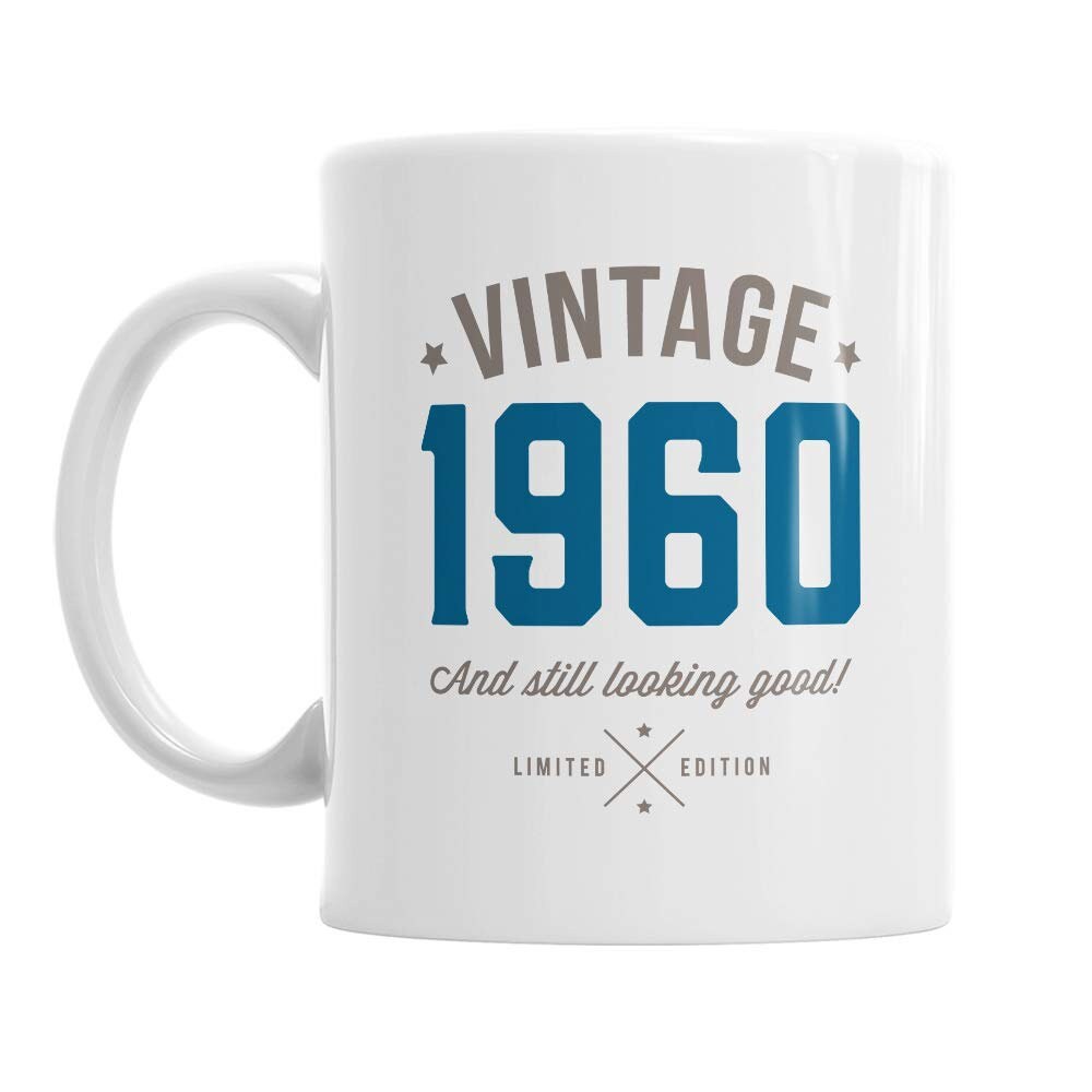 60ème anniversaire vintage Cadeau Mug Présent pour 60 Femmes  Etsy