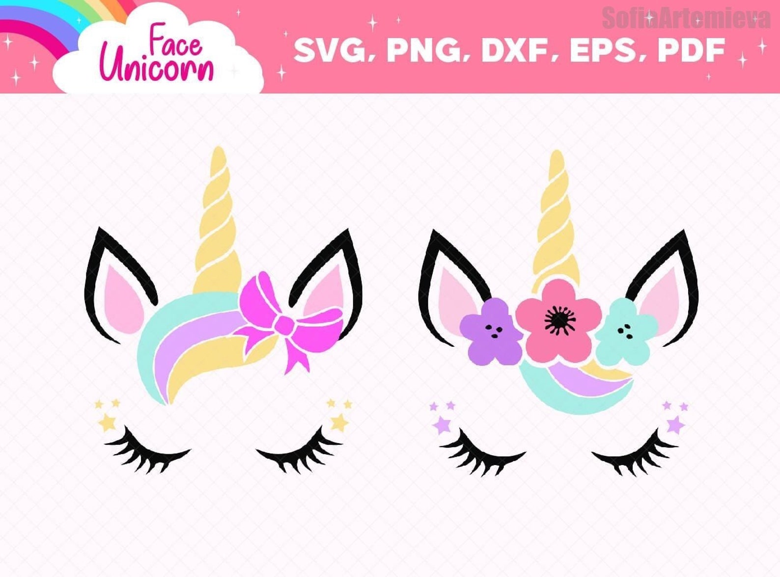 Free Free Unicorn 7 Svg 774 SVG PNG EPS DXF File