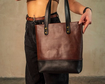 Leather Tote Bag, Women leather bag, Handmade Leather Purse, Small Leather Handbag, Leather Personalized shoulder Bag, Gift For Women