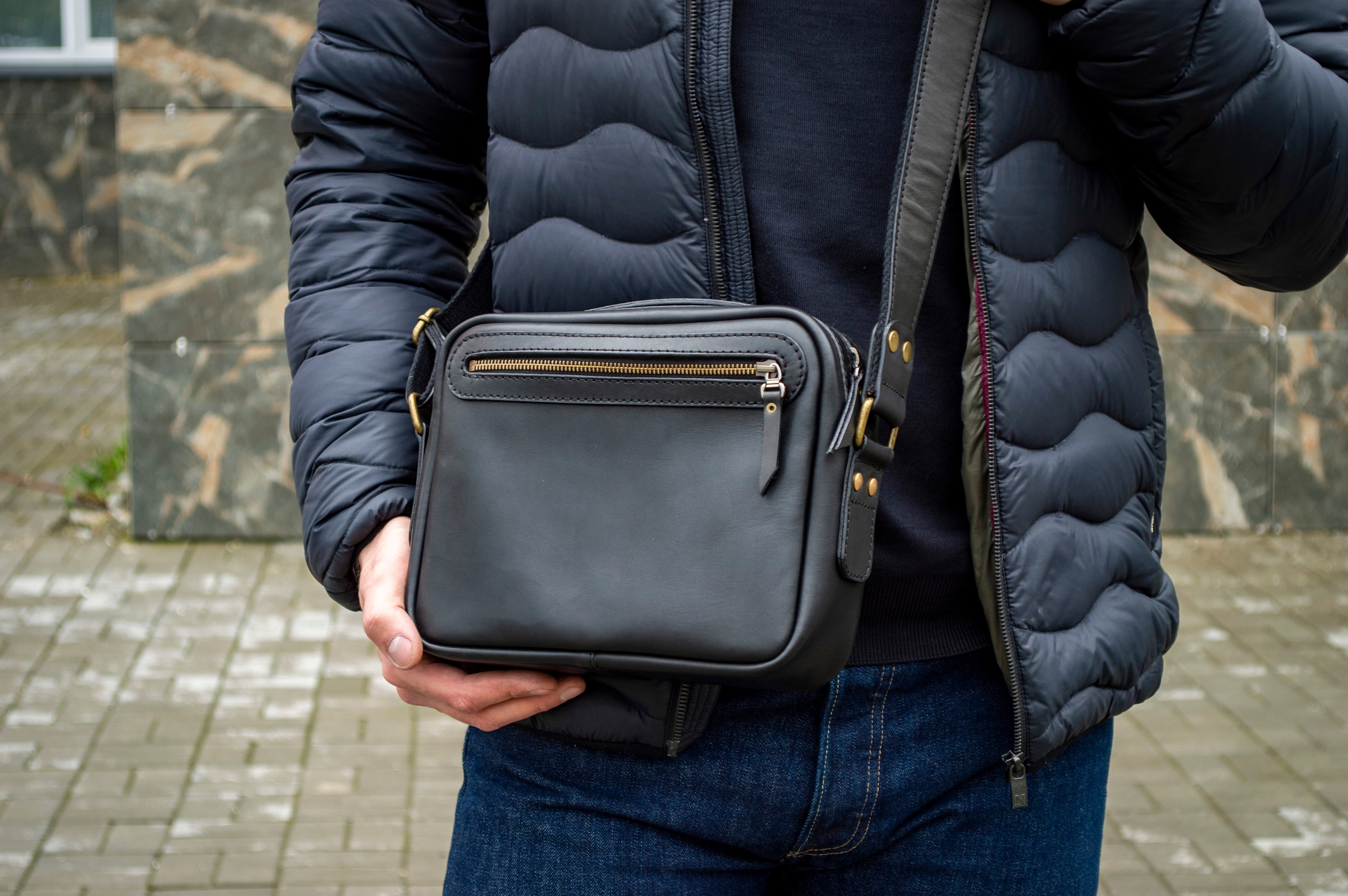Mens store hobo bag