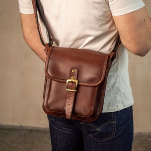 Men Leather Bag, Leather shoulder bag, Crossbody bag for men, Leather Bag, Leather Messenger Bag Men, Leather bag men, Gift for him image 4