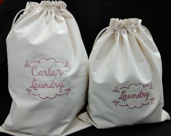 Personalizedwith Name/Handmade/ Laundry Bag