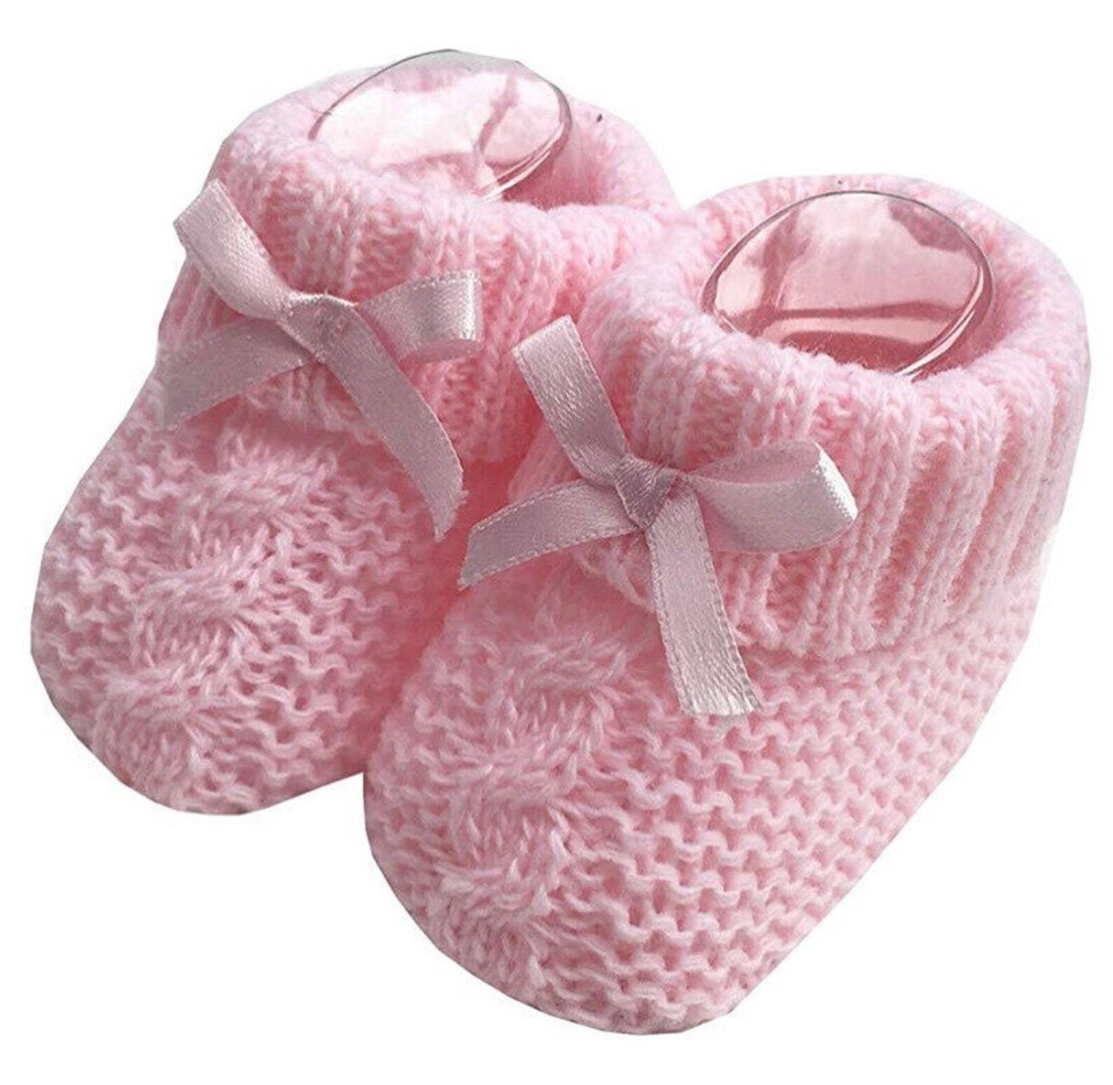 Knitted Baby Booties 03 Months for Boys and Girls Etsy