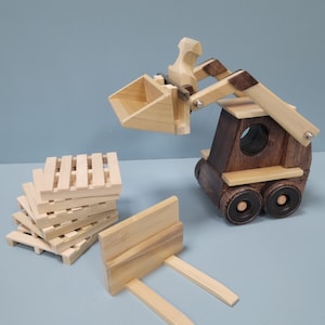 木工 Toy モンスターローダー 木工 Toy モンスターローダー