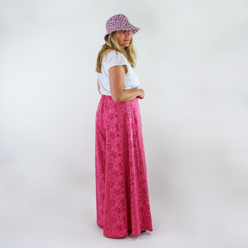 Trouser Skirt Pattern Long and Wide Culotte Trousers Pattern