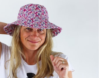 Summer hat sewing pattern | sun hat pattern | Winter hat pattern | Rain hat pattern | Sew your own hat | digital pattern & sewing guide