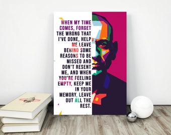 Hybrid Theory Album Cover Print Linkin Park Wall Art | Poster Print