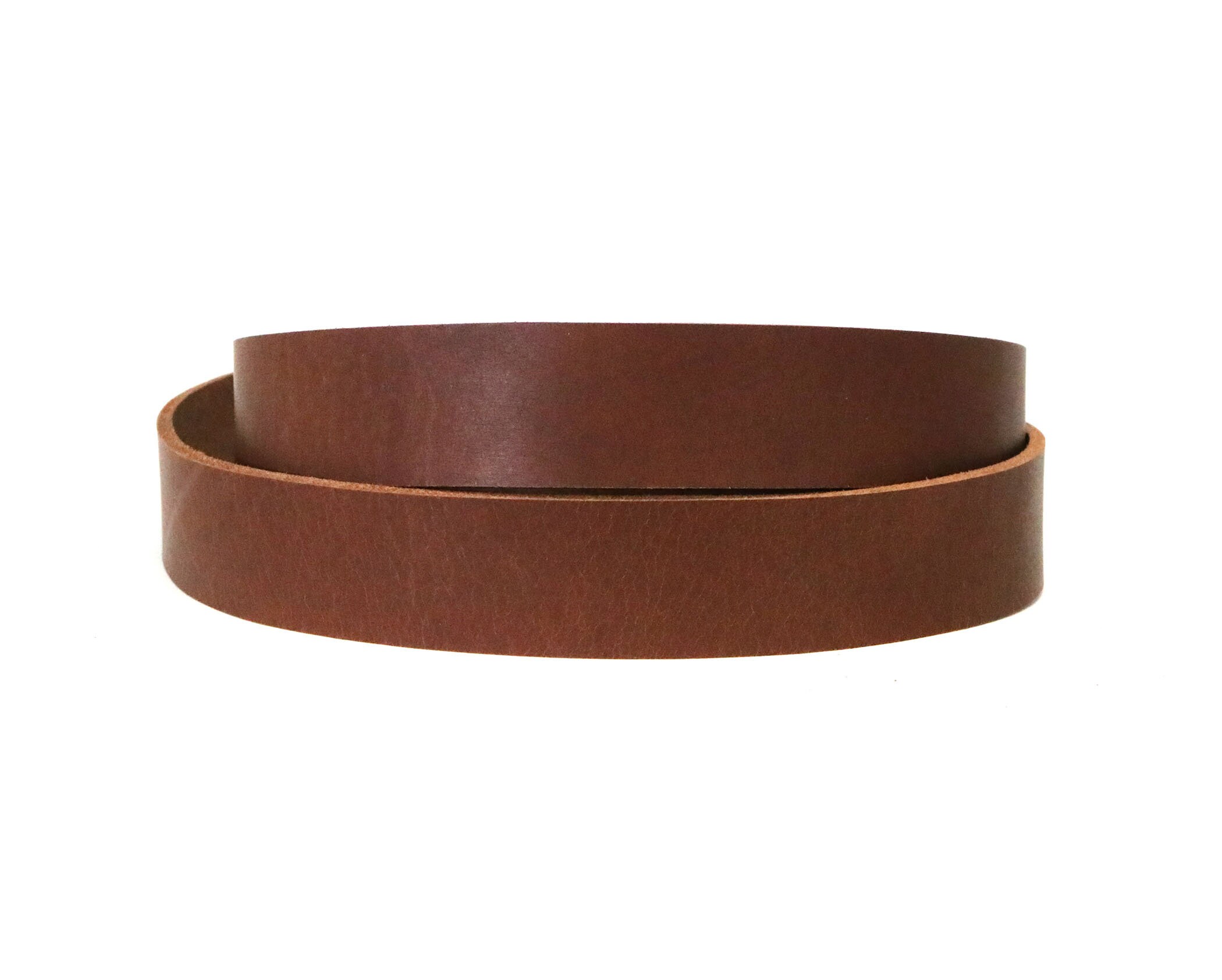 Genuine Leather Straps for Leather Crafts - 2 Rolls of 1x 42 and a 36”  Leather Cord - Full Grain Brown Buffalo Leather Strips for Belts, Cricut