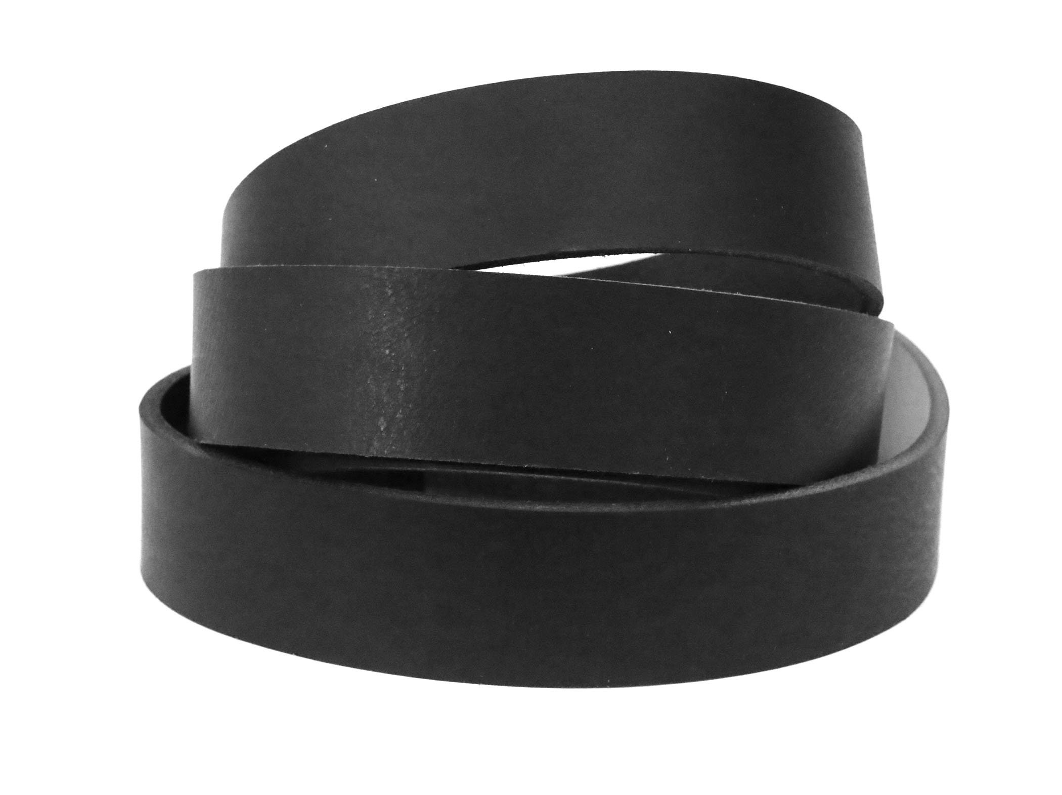 Black Leather Strip 4860 Length Matte Black Etsy UK