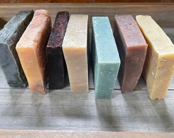 Rustic Men's Soap Bar: Handmade Natural Soap, Masculine Scents, Artisan Soap Bars, Gift for Him, Boyfriend Gift, Father's day Gift