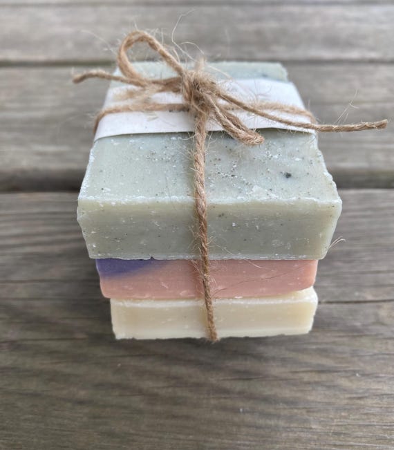 Artisan Soap Gift Set: Natural Soap Bars, Beautifully Wrapped