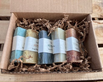 Men's Soap Gift Box: Handmade Natural Soap Set for Him