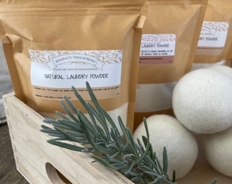 1 1/2 lbs! Natural Homemade Laundry Soap~ Fresh smelling & Simple Ingredients 32 loads Natural Clean Laundry Soap, clean ingredients