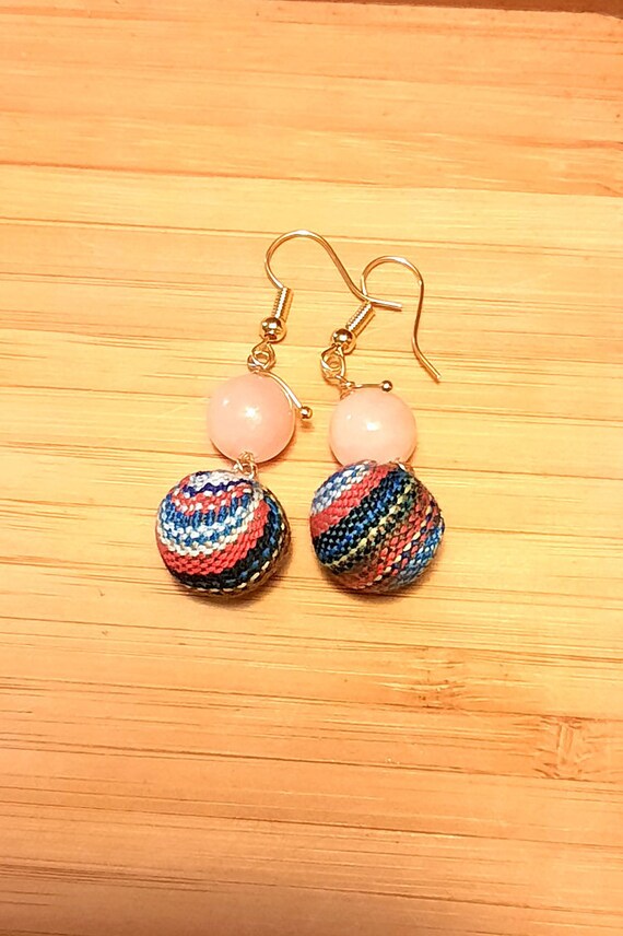 Cotton ball best sale earrings