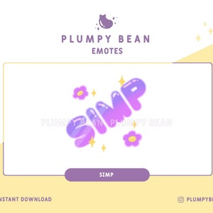 Twitch and Discord Emote - Cute Simp