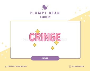 Twitch and Discord Emote - Cute Cringe