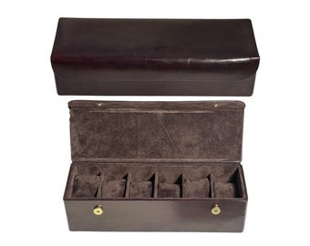 Handmade Leather Watch Box