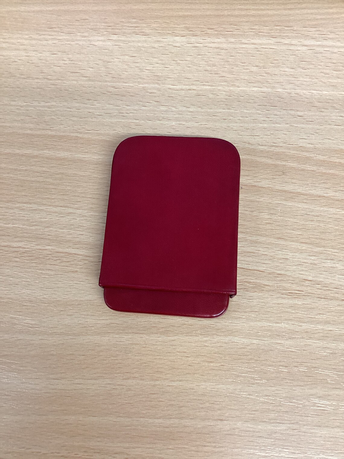 Side opening business card holder