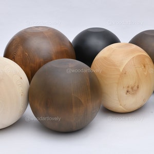 Wood ball, Solid Wood Ball, Ball feet, Coffee Table leg, Bed feet, Modern Platform bed feet, Marble coffee table leg, furniture leg, Bed leg