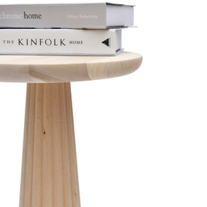 Side Table, Coffee Table, Mushroom Coffee Table, Plant Table, Mushroom Plant Stand, Home Decor, Design Coffee Table, Matte Surface Walnut