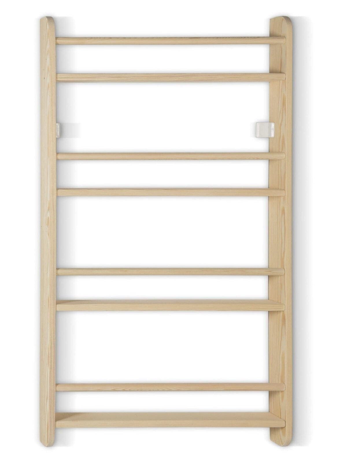 Montessori Bookcase With Round Slats Toddler Bookcase Etsy Australia