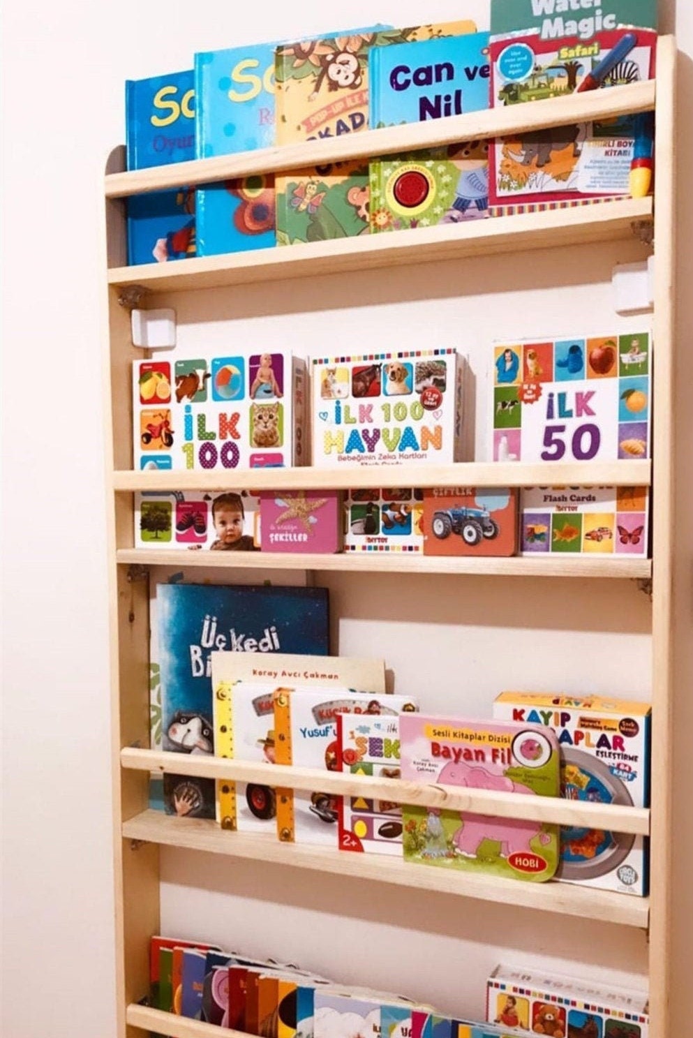 Montessori Playroom Toy Shelves - Kids Furniture For Nursery Storage And Room Ideas