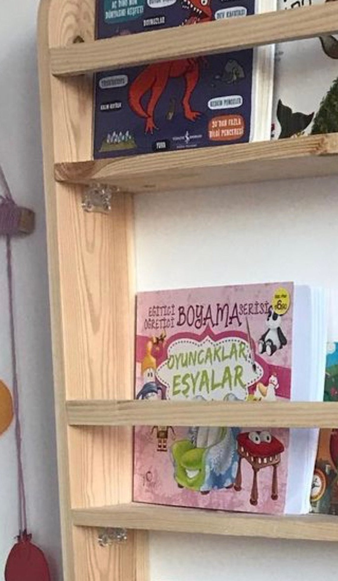 Montessori Bookcase Toddler Bookshelf Montessori Bookshelf Etsy