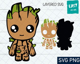 Download Baby Groot Svg Etsy