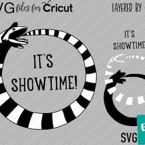 Sandworm Showtime SVG, Cricut svg, Clipart, Layered SVG, Files for Cricut, Cut files, Silhouette, T Shirt svg, Horror movie svg