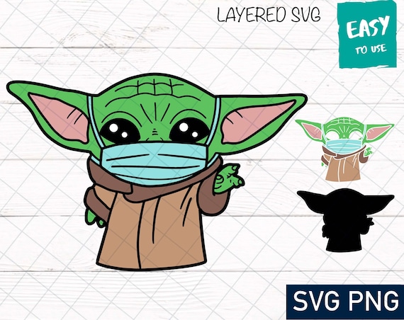 Download Alien In Face Mask Svg Cricut Svg Clipart Layered Svg Etsy
