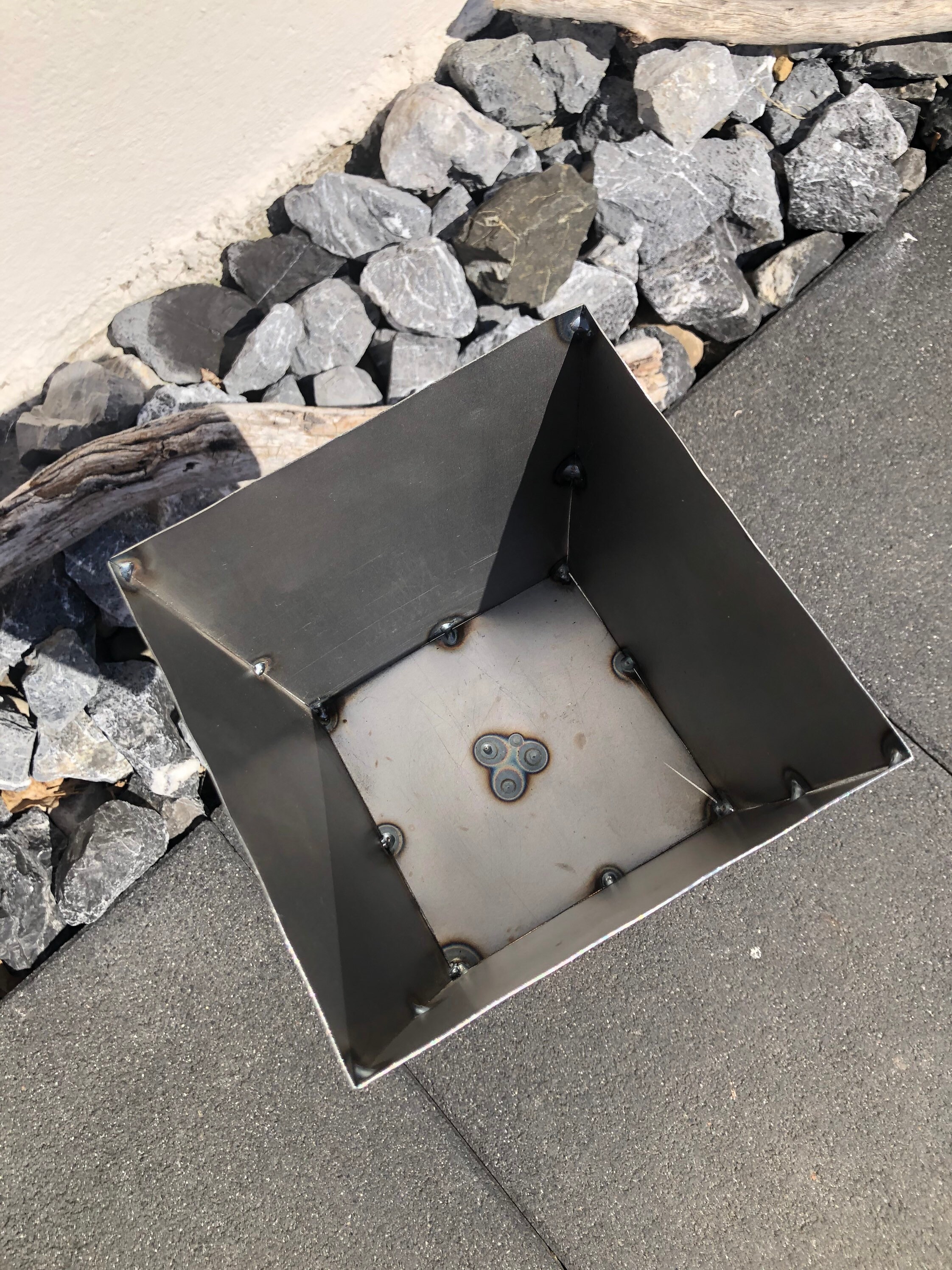 Gartenfackel Stahlfeuer Gartenfeuer Windlicht | Etsy