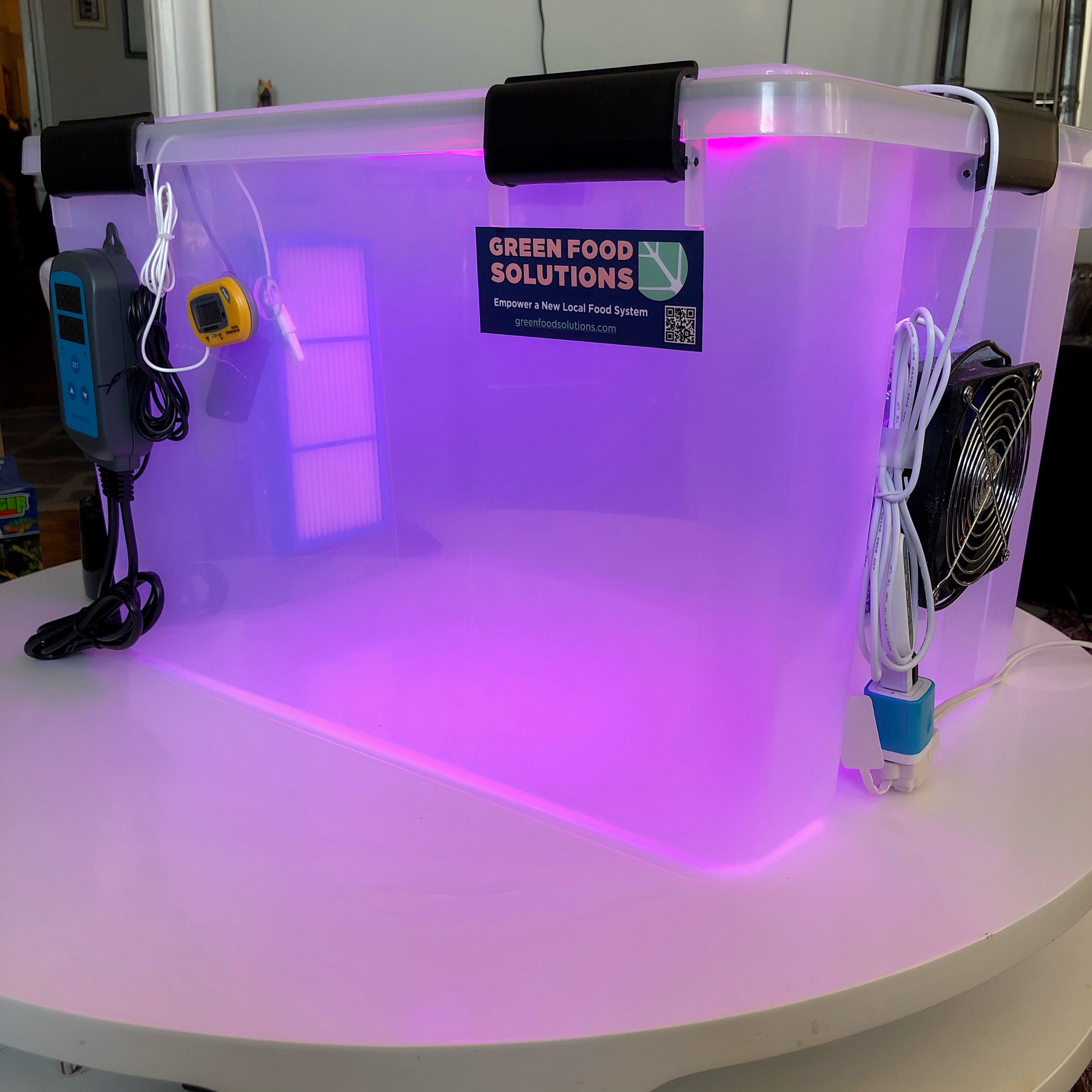 Mushroom Automated Growing Incubation Chamber Etsy