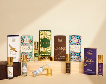 Prime Attar Öl Parfüm, Alkoholfrei & Halal, 6 Ml X 6 Stück – Duftset In Reisegröße, Hohe Qualität