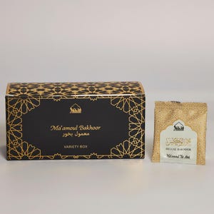 Maamoul Bakhoor Arabic Incense | Assorted Scents Refill Pack for Prayer, Relaxation | Handmade, Vegan, Eid Gifts | Religious Oudh Incense