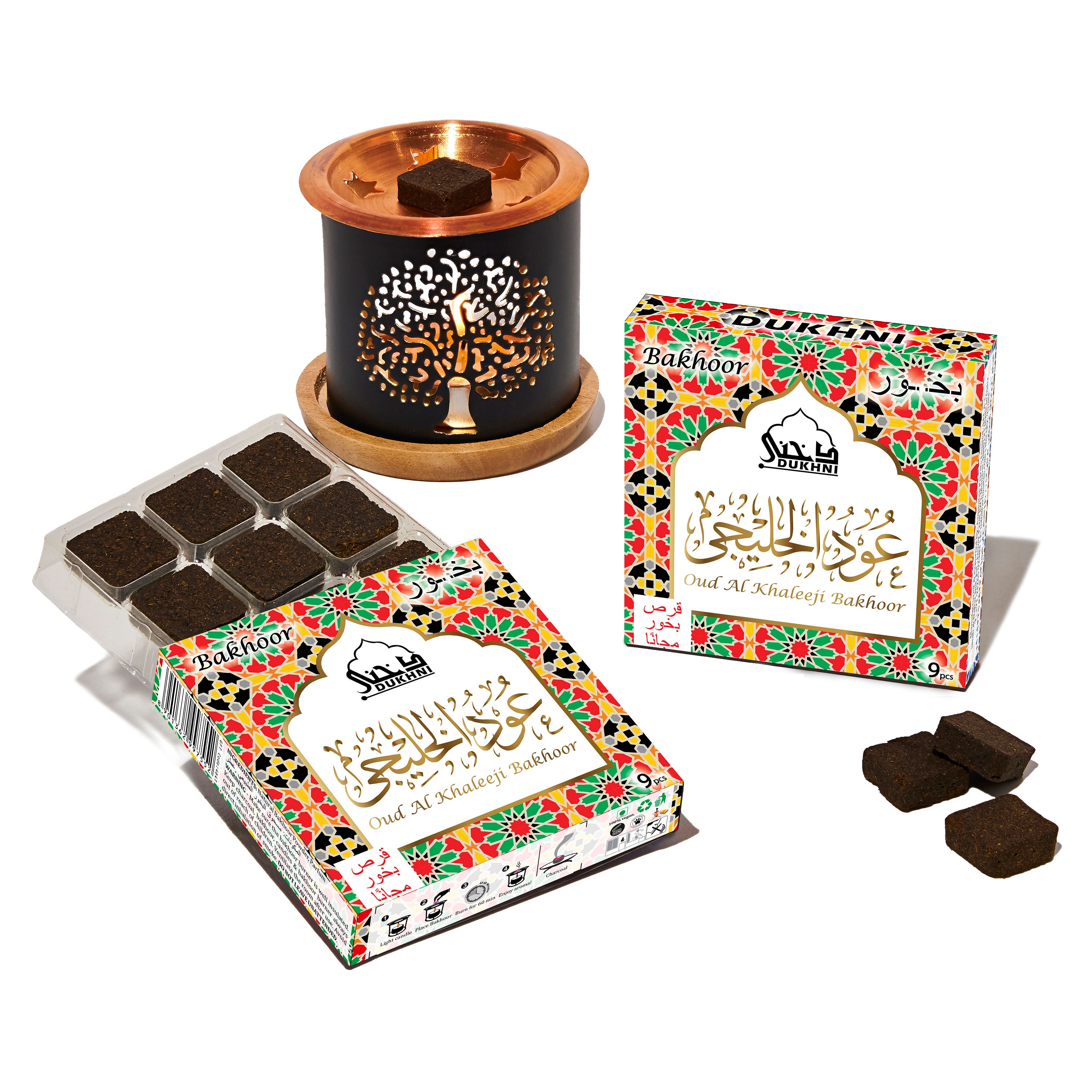 Oud Al Khaleeji Bakhoor & Burner citrus Spicy Oriental Blend Natural  Assorted Home Scents for Prayer, Relaxation spiritual Eid Gifts -   Israel